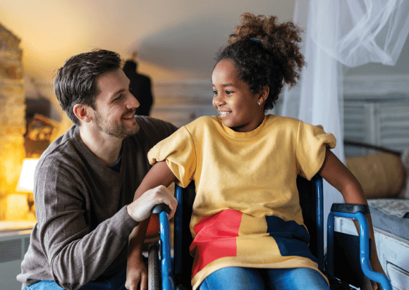 Accident benefits member and family imagery