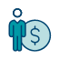 people and money icon