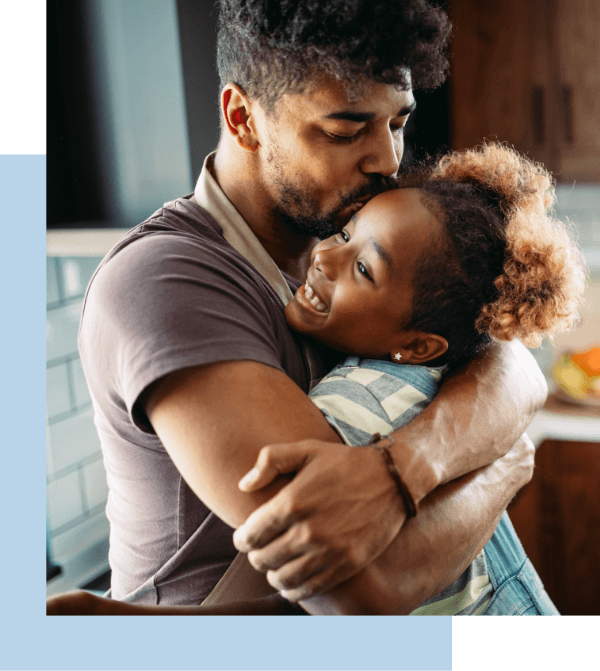 Maryland family hug imagery 