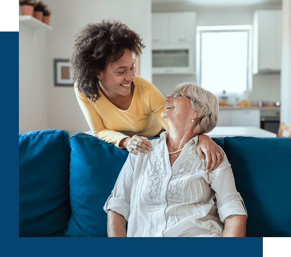 Mother and daughter imagery