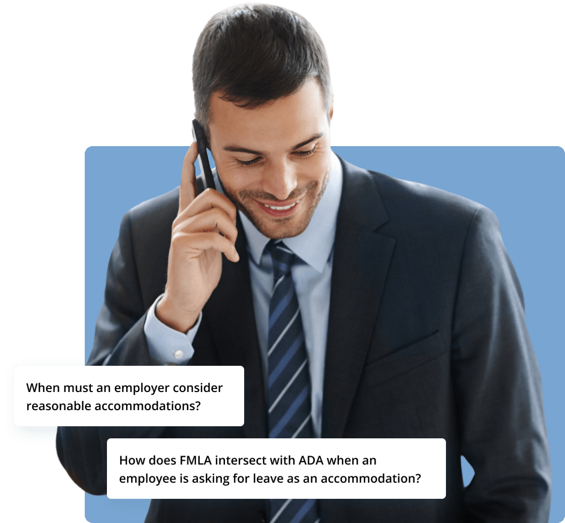 Man appreciating people who care on his phone.